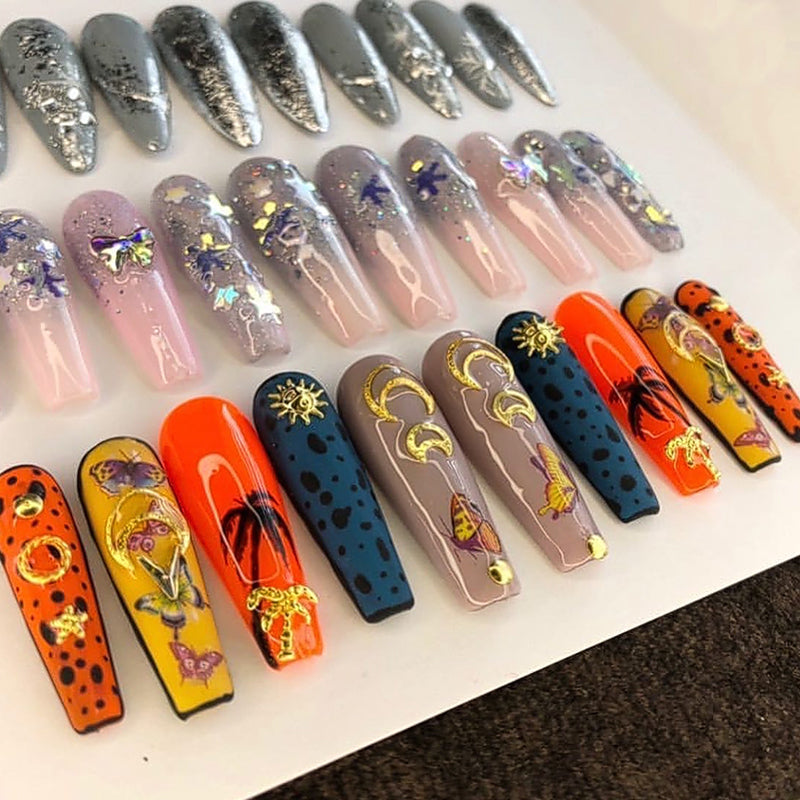 Lunro Luxe Nails – Short Coffin Set | Salon Finish