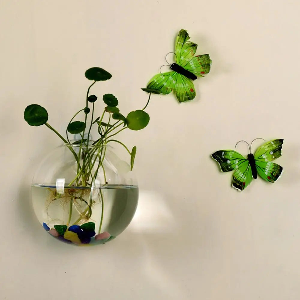 Glass Wall Hanging Terrarium Vase