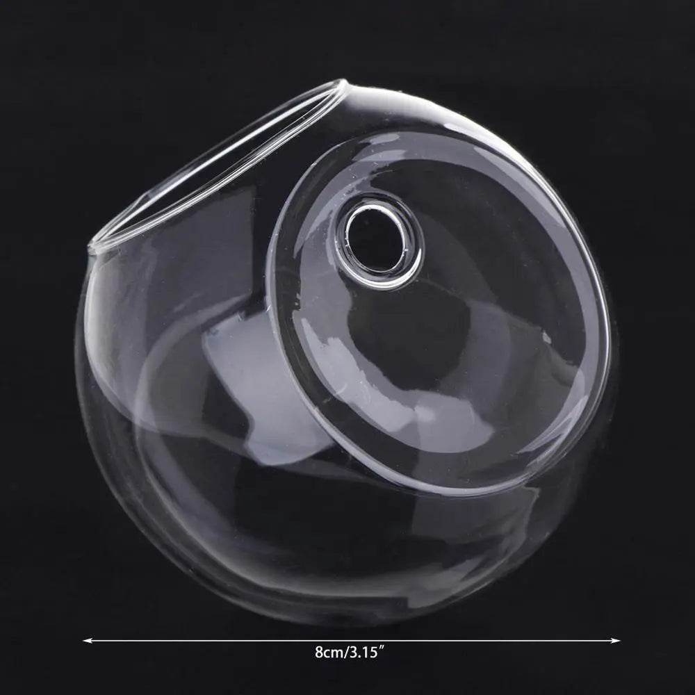Glass Wall Hanging Terrarium Vase