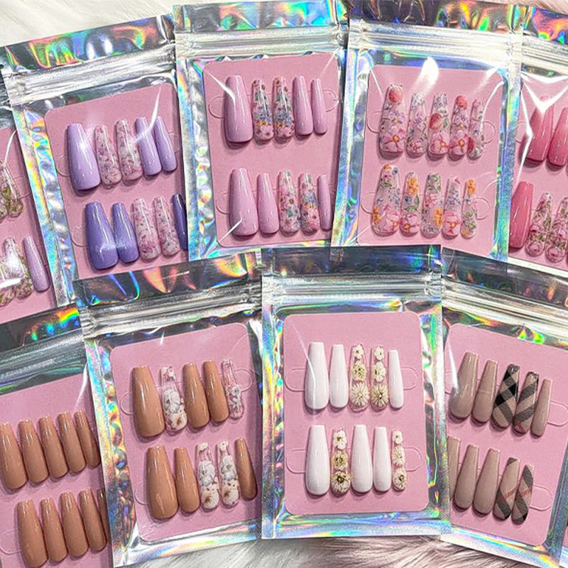 Lunro Luxe Nails – Short Coffin Set | Salon Finish