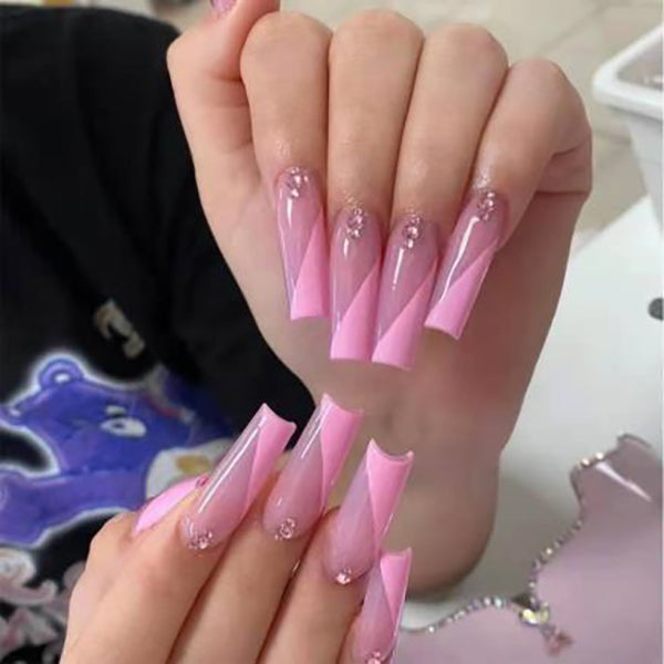 Lunro Luxe Nails – Short Coffin Set | Salon Finish