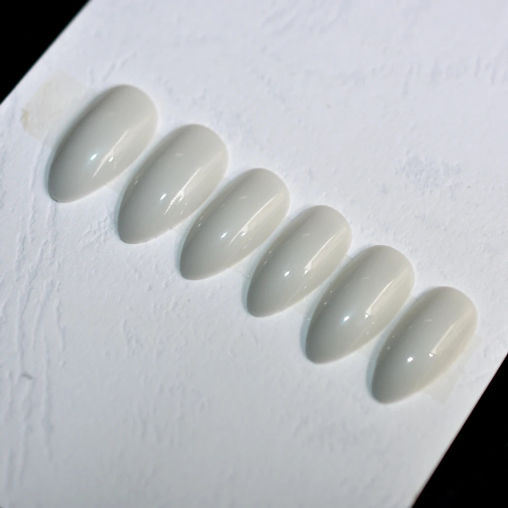 Lunro Sleek Stiletto Set – Light Brown Press-On Nails | Fashion DIY Kit